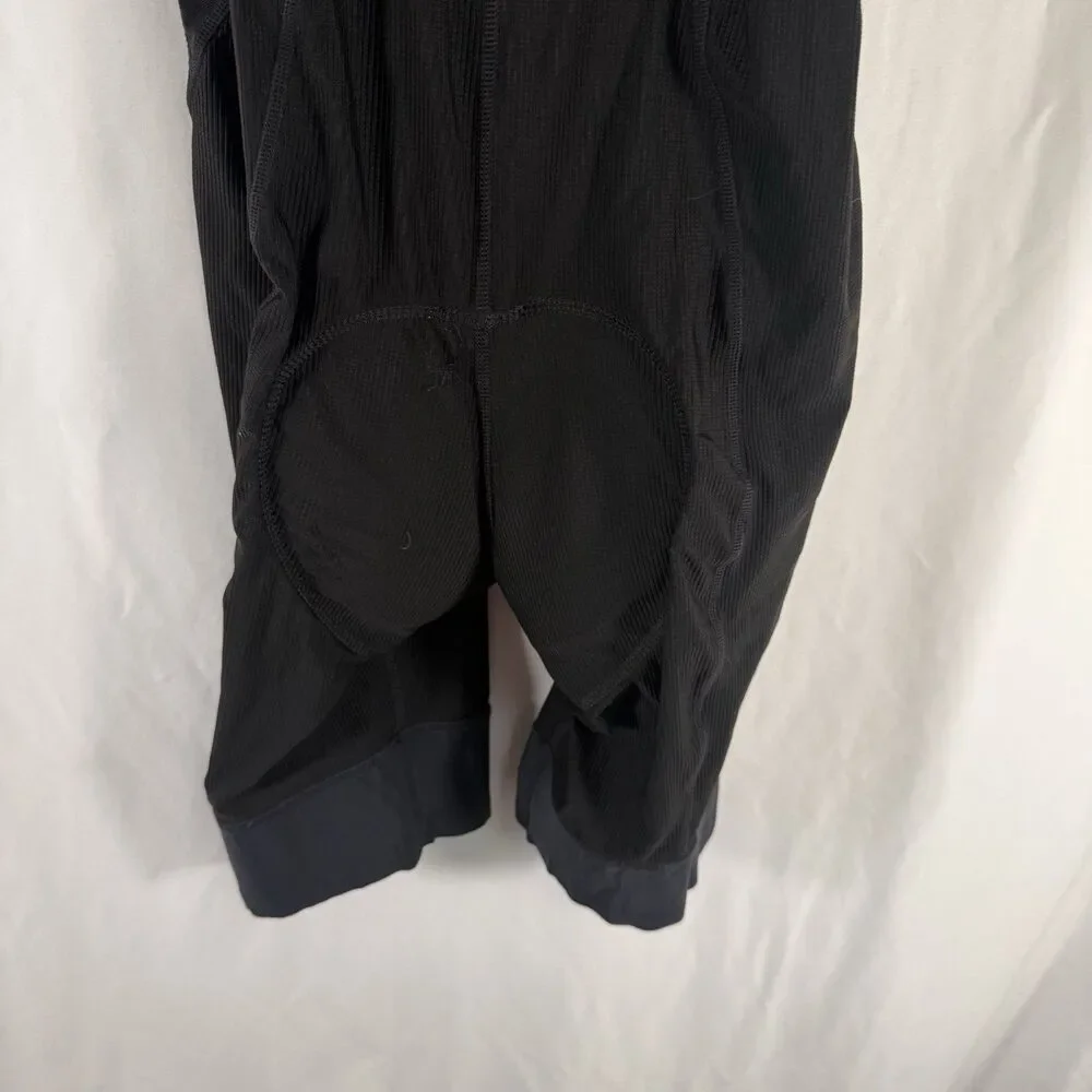 Pactimo Cycling Bib Men's Large Black Ribbed Sleeveless Padded Pullover